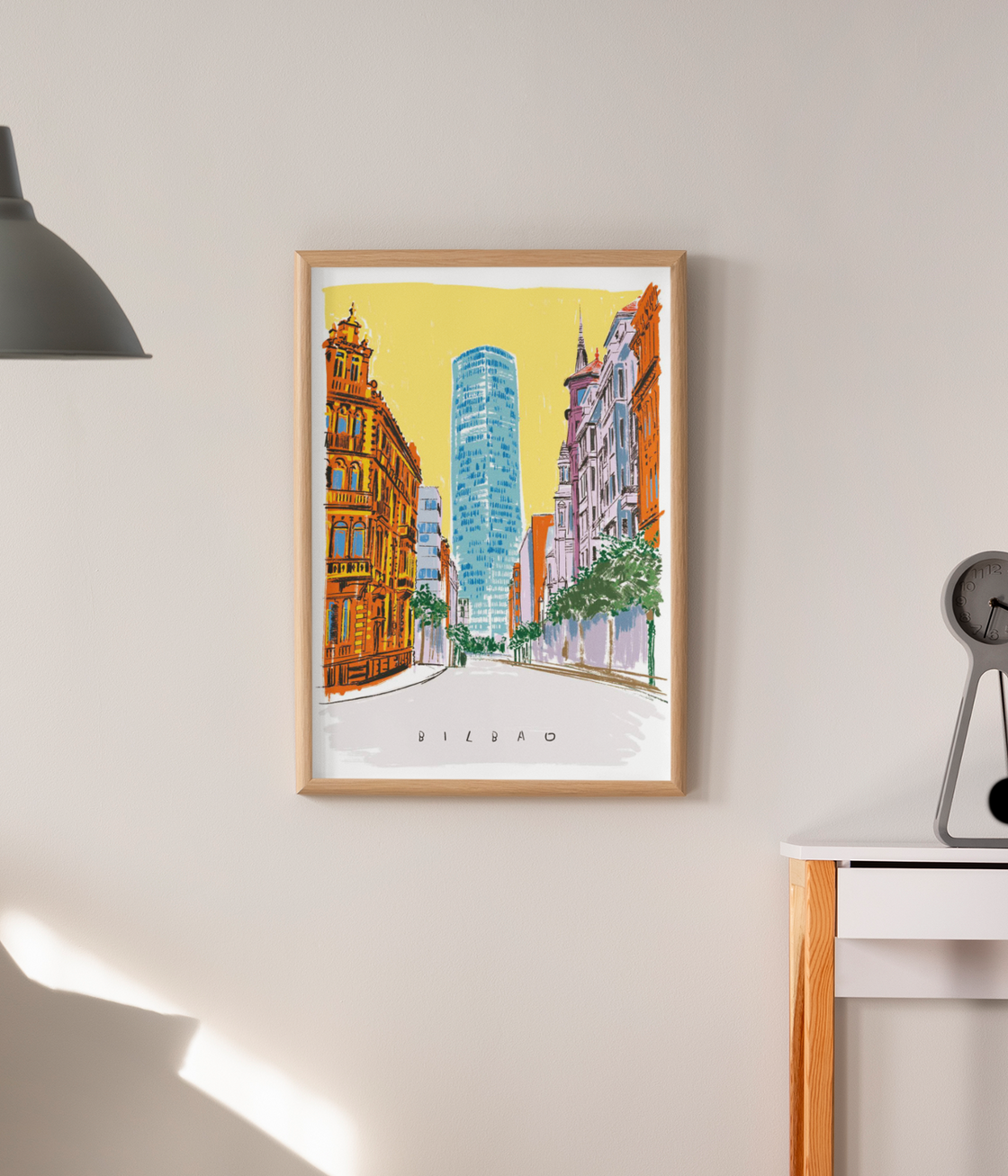  TORRE IBEDROLA BILBAO ART PRINT