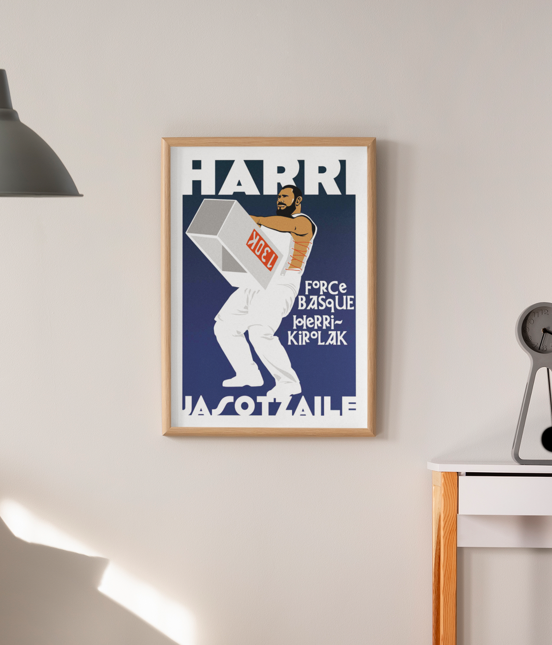 HARRIJASOTZAILE ART PRINT