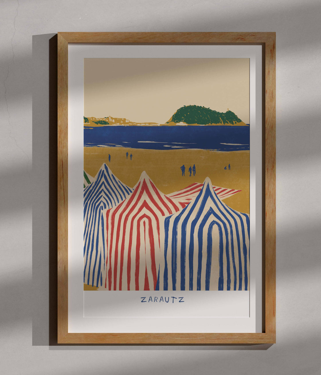 ZARAUTZ ART PRINT