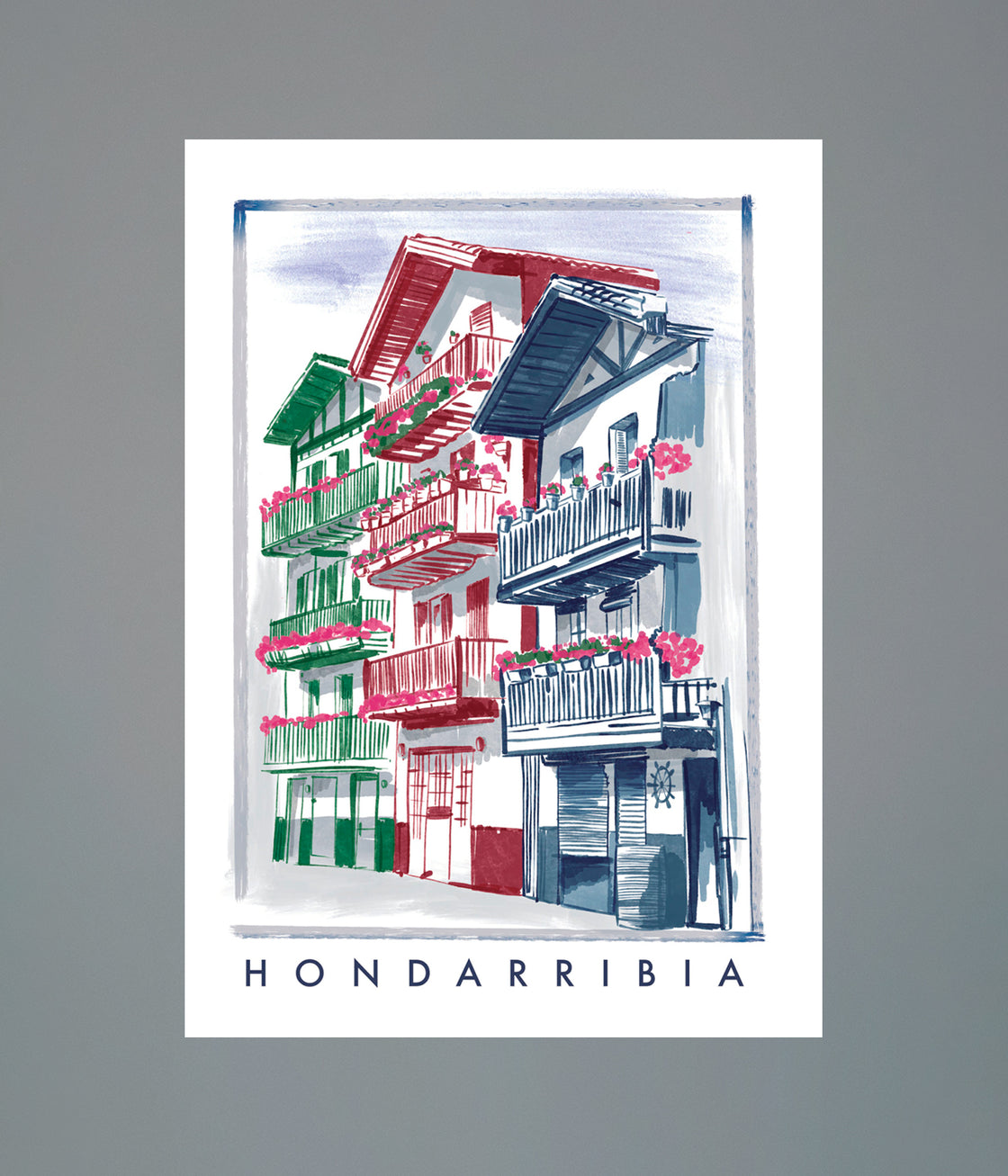 HONDARRABIA ART PRINT