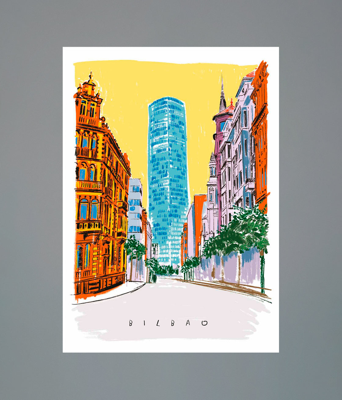  TORRE IBEDROLA BILBAO ART PRINT