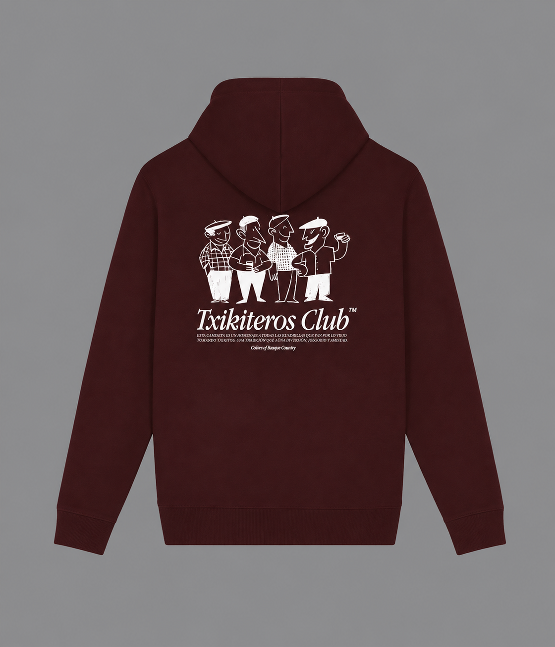 SUDADERA CAPUCHA TXIKITEROS