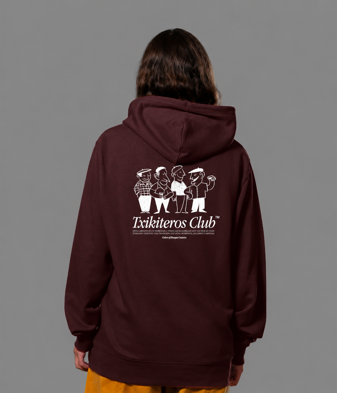 SUDADERA CAPUCHA TXIKITEROS